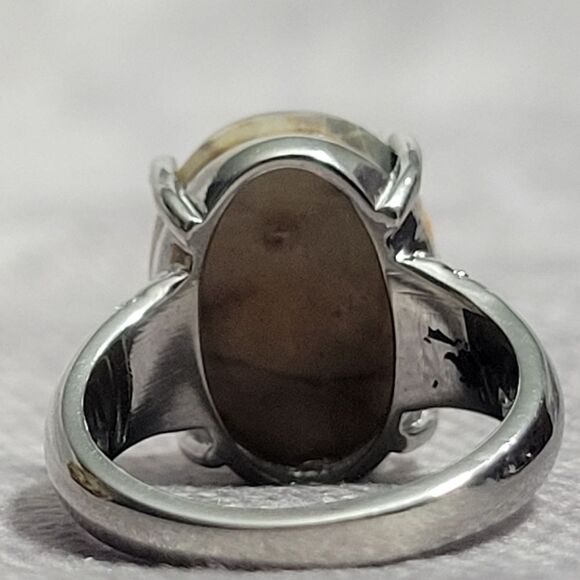 Venus Jasper Ring Size 5 - Picture 5 of 7